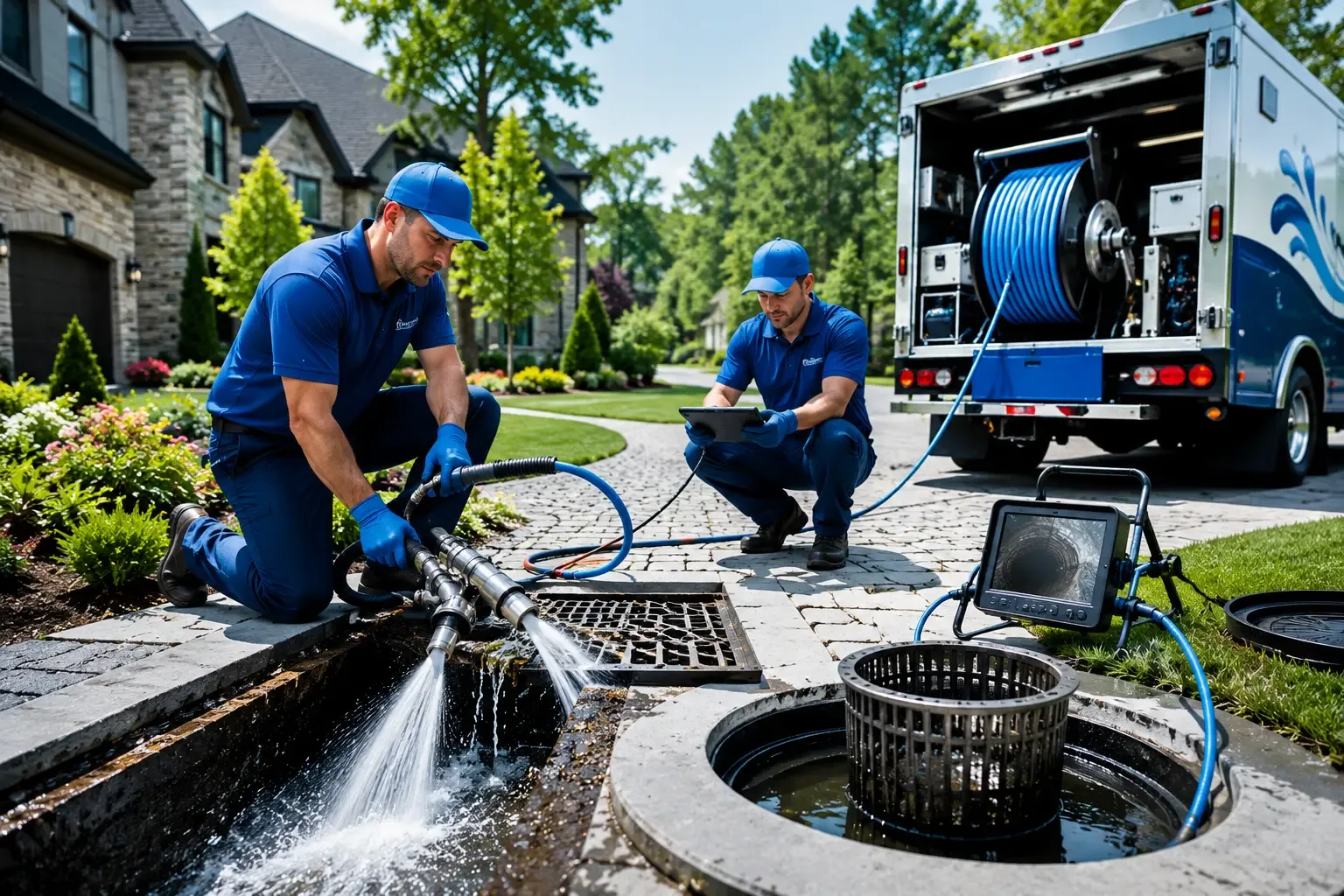 Local outdoor drain cleaning professionals in Bronson, IA